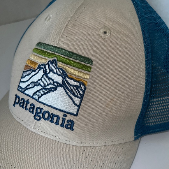 Patagonia Hat Trucker Netplus Men's Mountain Gradient Outdoors Hiking Fall - Picture 6 of 7